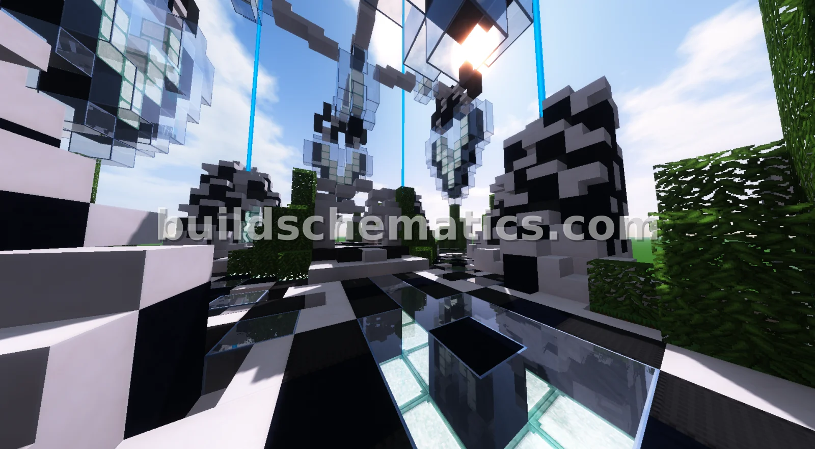 Futuristic Hub Build — view 4