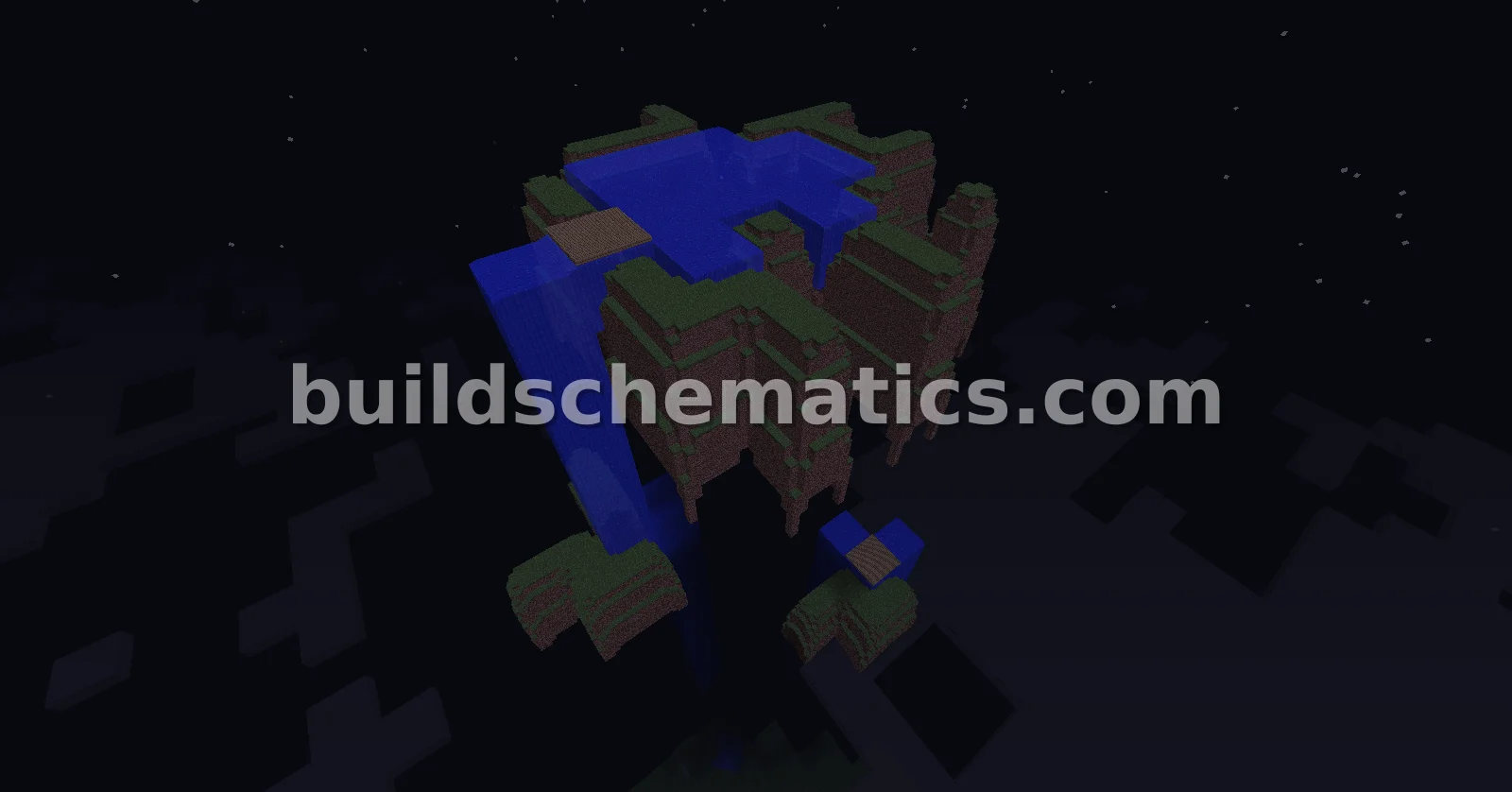 Giant Floating Island Structure