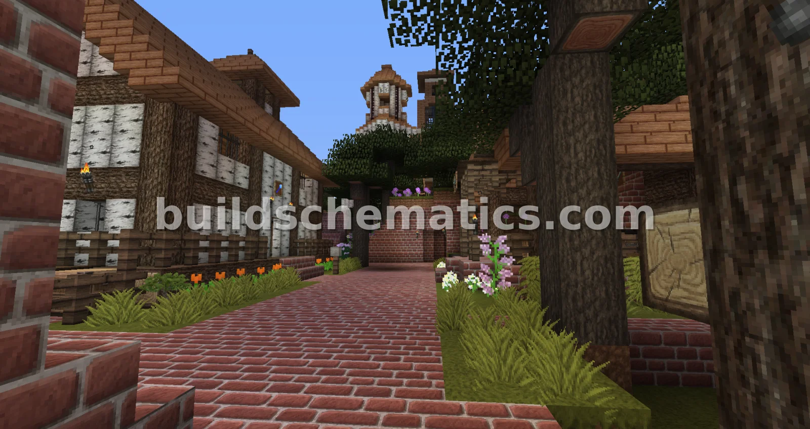 Medieval Island Town With Shops — view 2