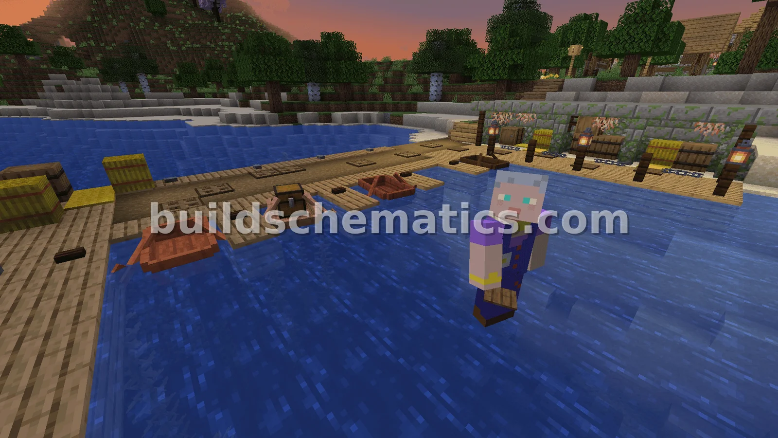 Medieval Fishing Port at Jackdaw Hollow — view 2