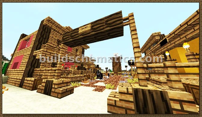 Wild West Village Shops & Clock Tower