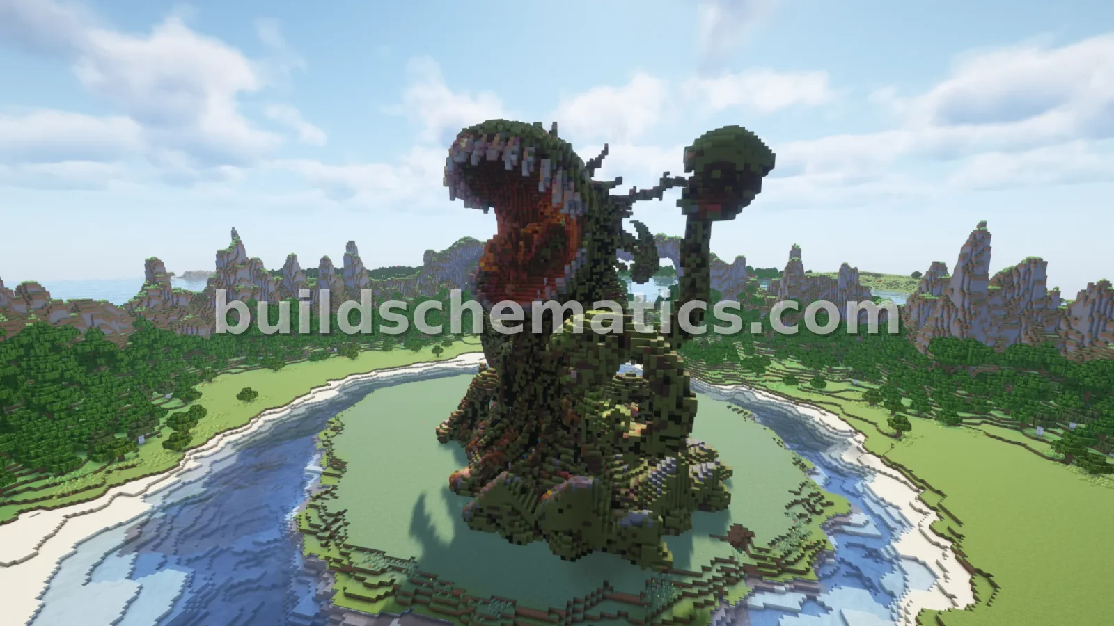 The Ever-Hungry Plant God Structure — view 2