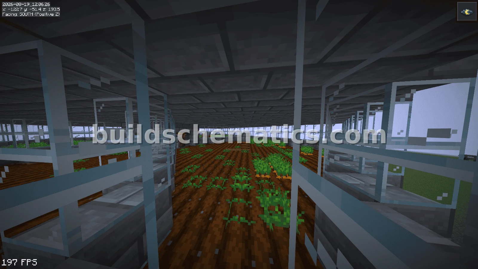 Villager Powered Crop Farm — view 2