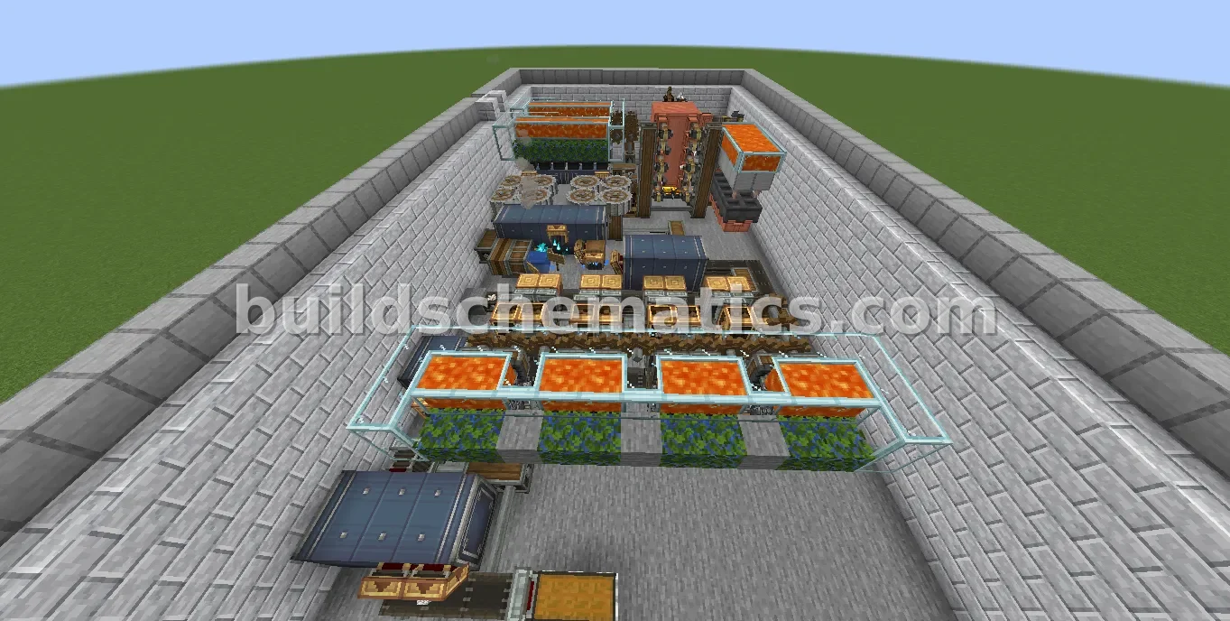 Diorite Stone Factory - 2605 Blocks — view 3