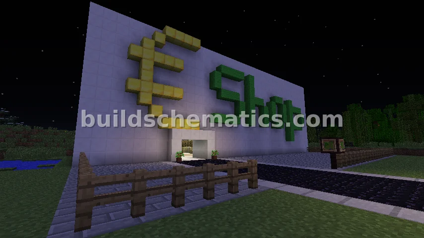Large Server Shop Structure