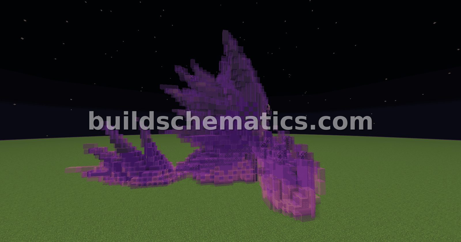 Gengar Nether Portal Build — view 2