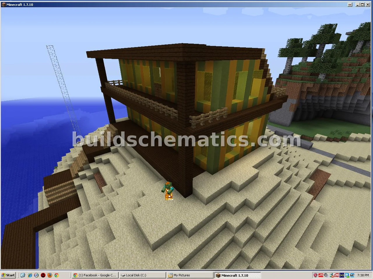Modern Deco Lakeside House