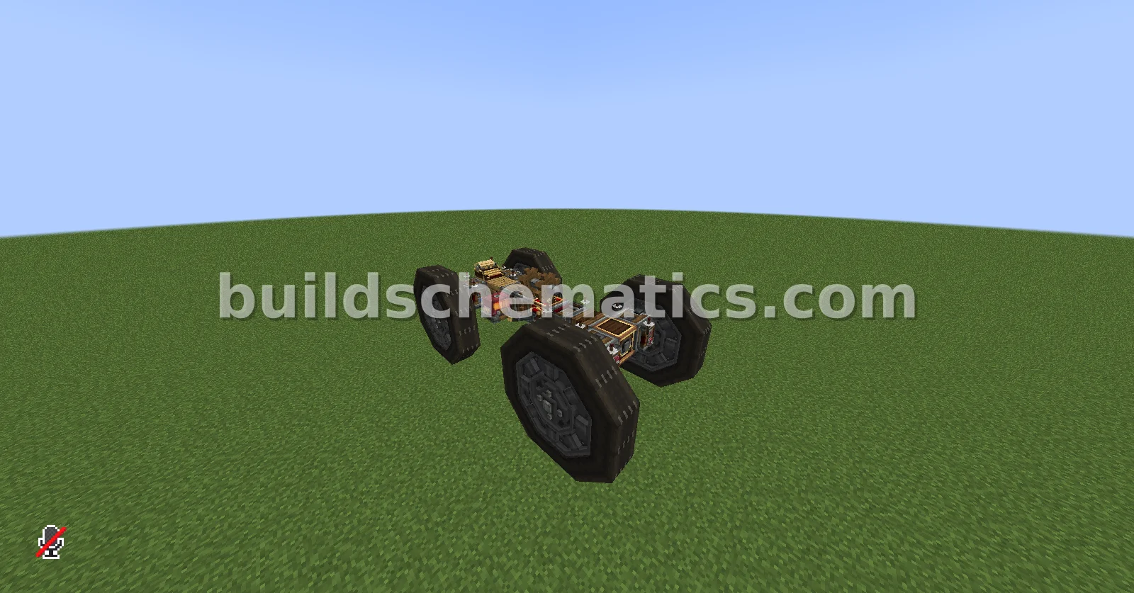 Car Schematic With Working Wheels