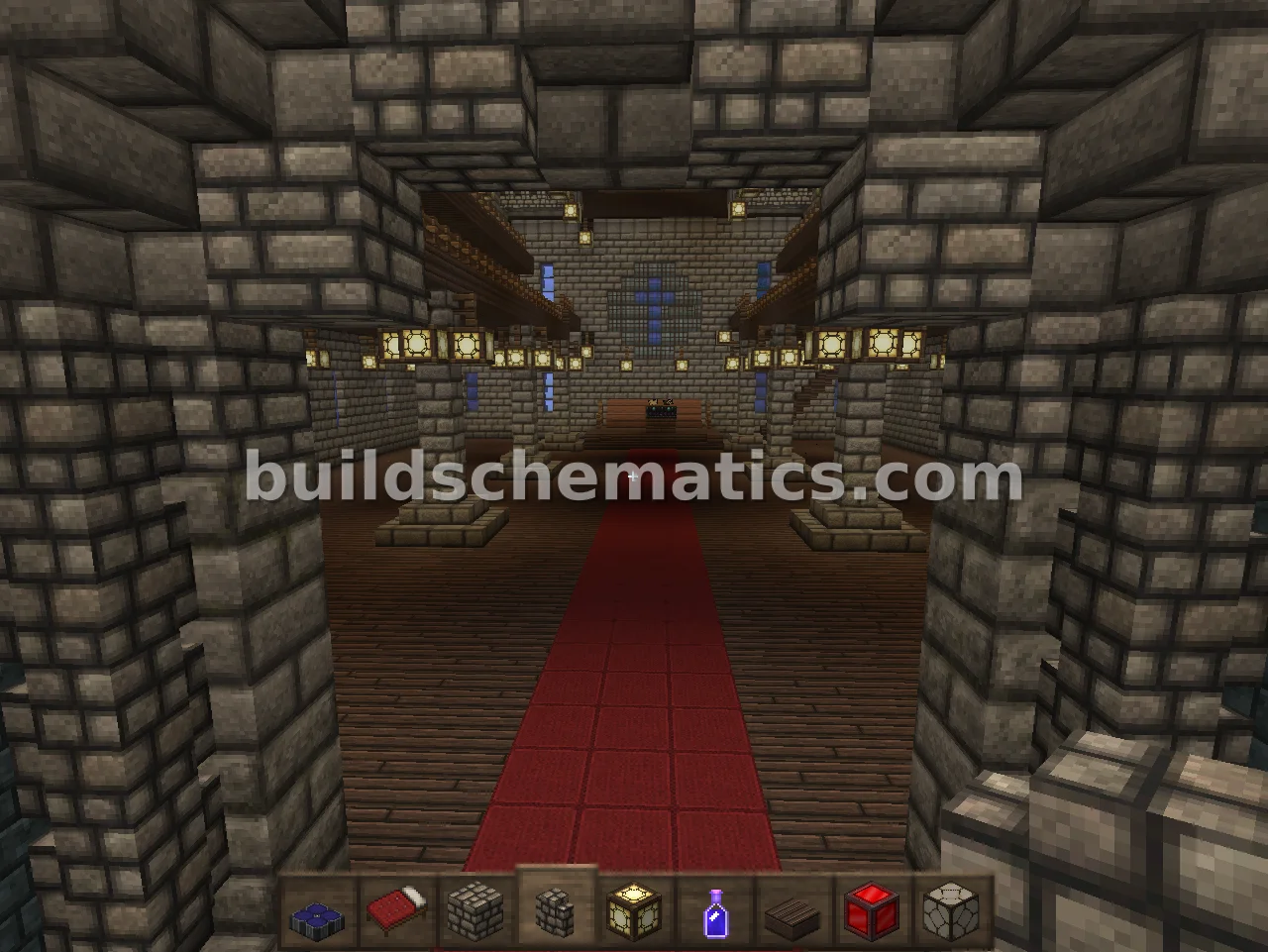 Massive Medieval Church Design — view 3
