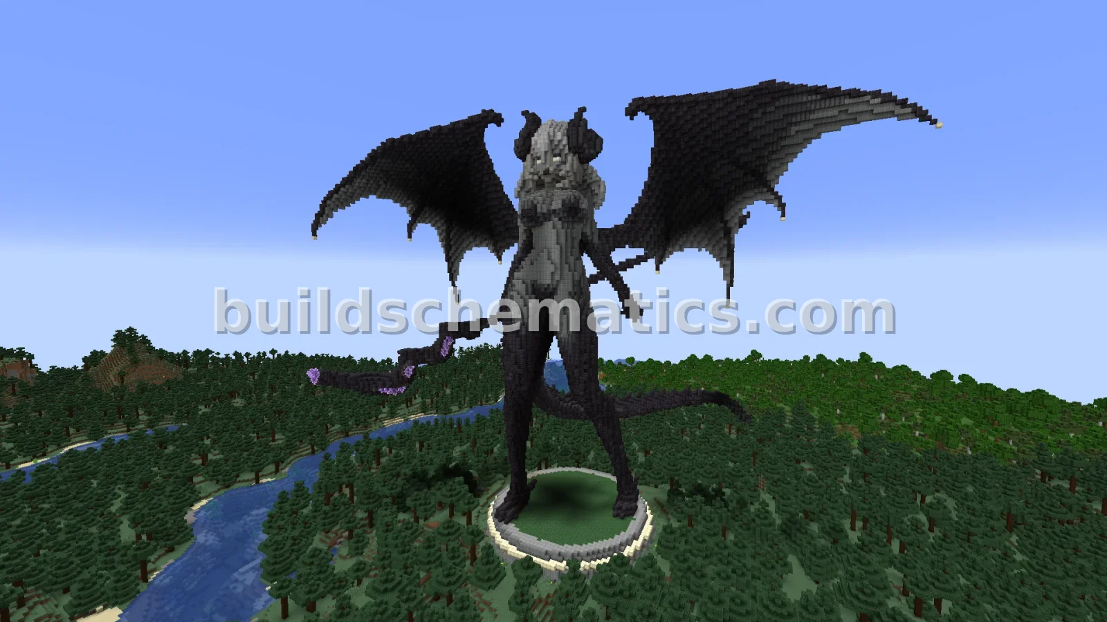 Dragon Girl Baonu Sepia Statue Build — view 3