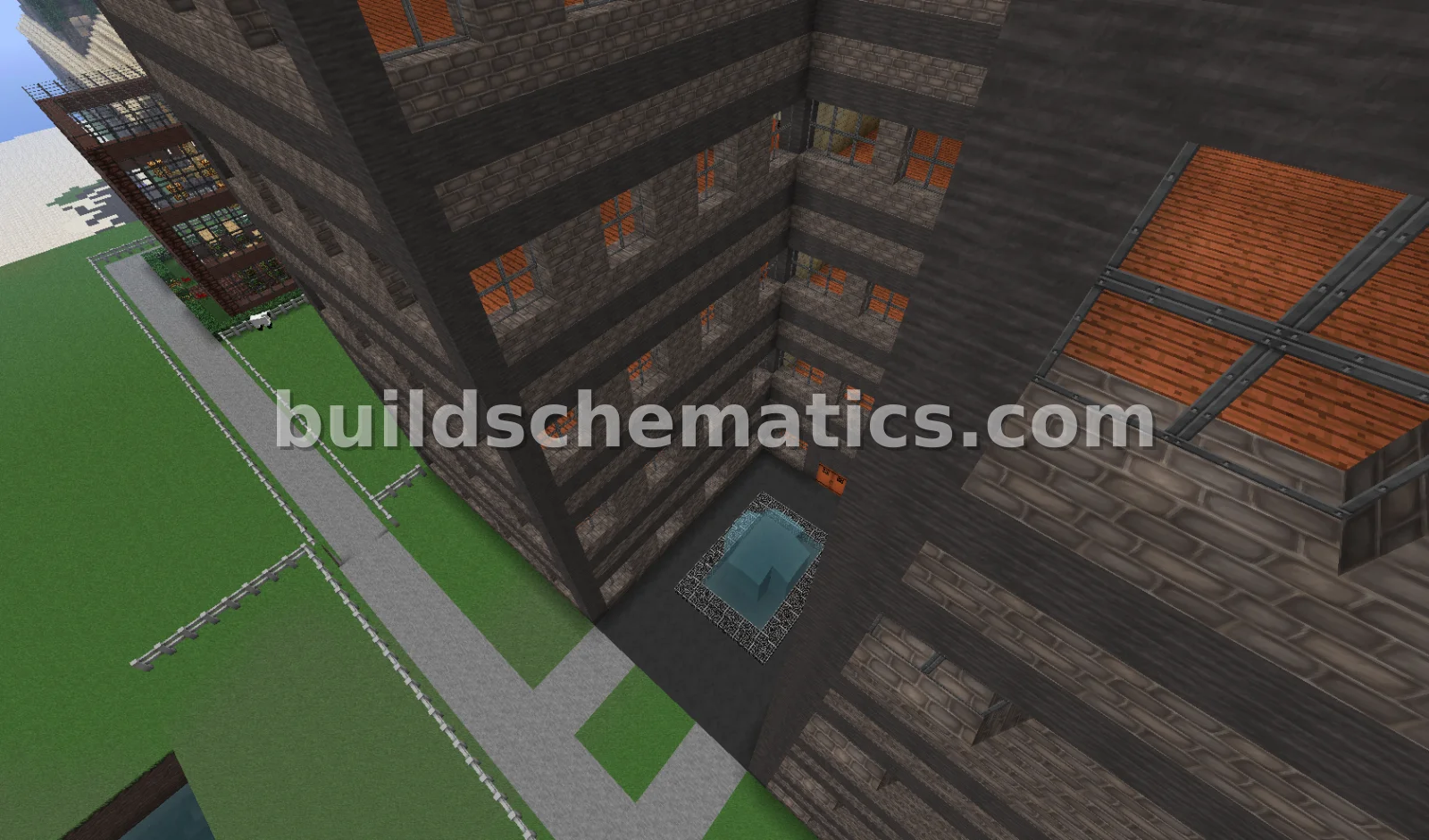 Modern Office Tower - Medium Build — view 2