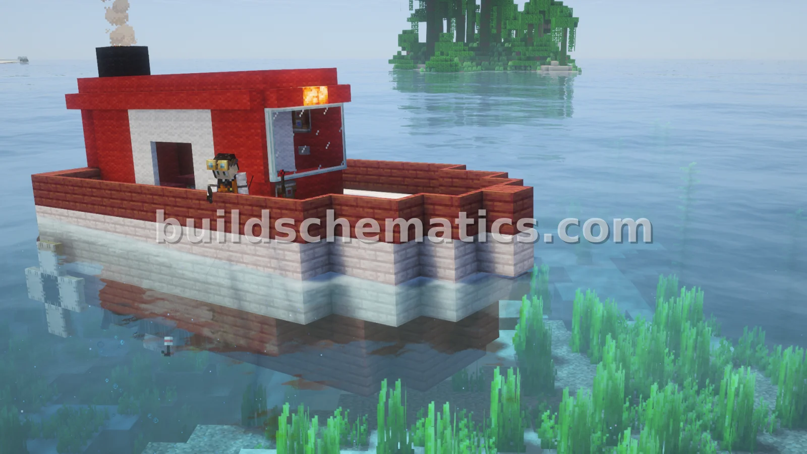 Simple Fishing Boat — view 3