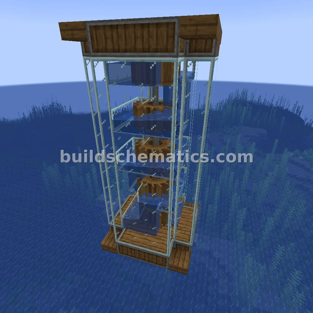 Vertical Water Wheel Generator