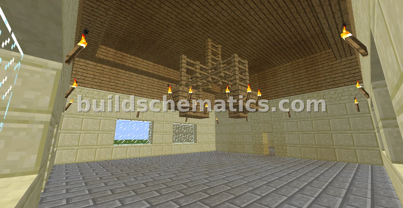 Sandstone Desert House with Wooden Roof — view 2