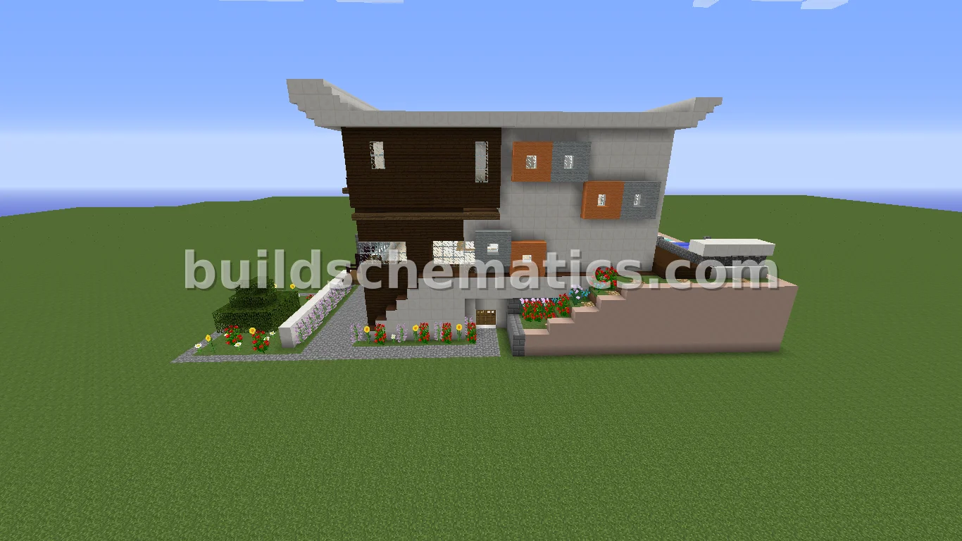 Modern House with Open Interior — view 4