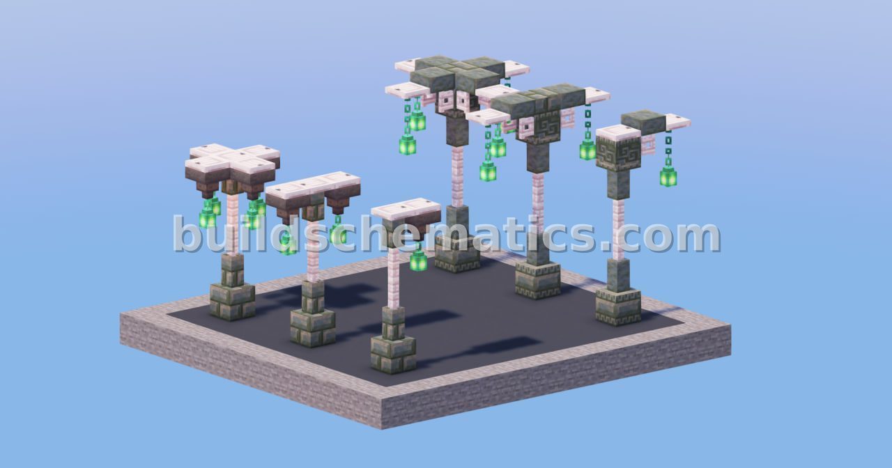 Medieval and Gothic Style Street Lamp Collection — view 3