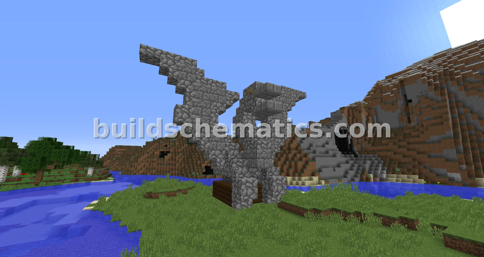 Medieval Dragon Gargoyle Sculpture — view 2