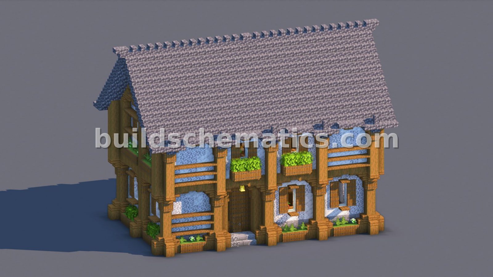 Decorated Medieval Survival Home Build