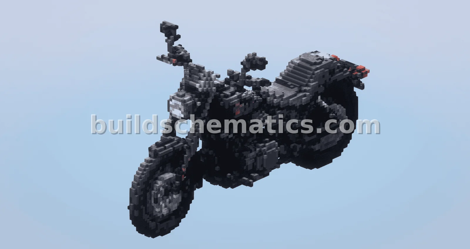 Realistic Motorcycle Vehicle