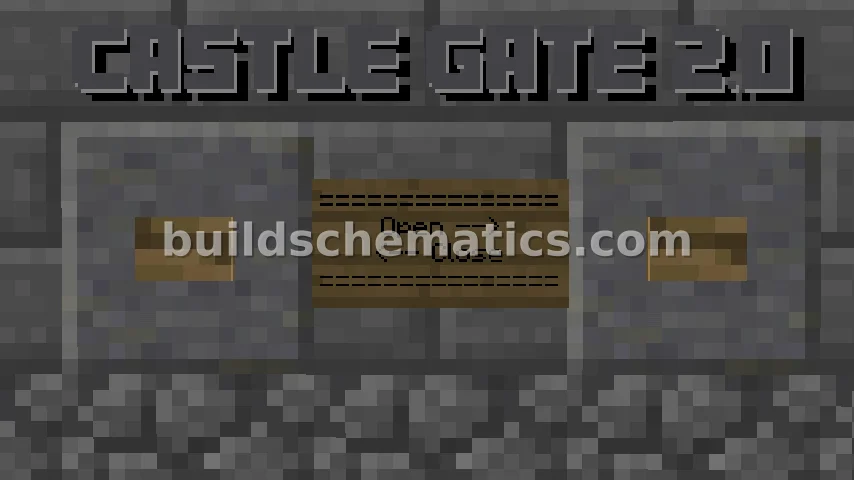 Redstone Castle Gate