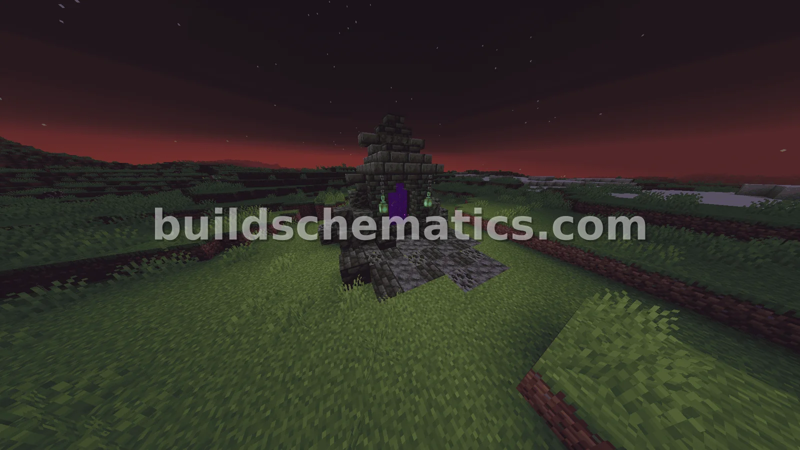 Gothic Nether Portal Decoration — view 5