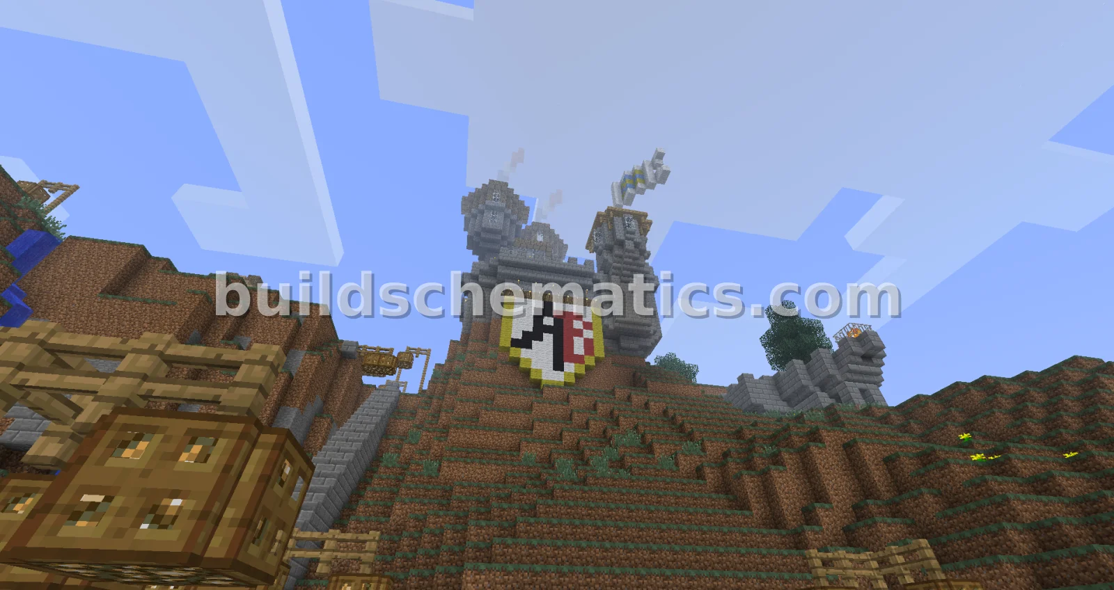 Medieval Walled Town and Castle — view 4