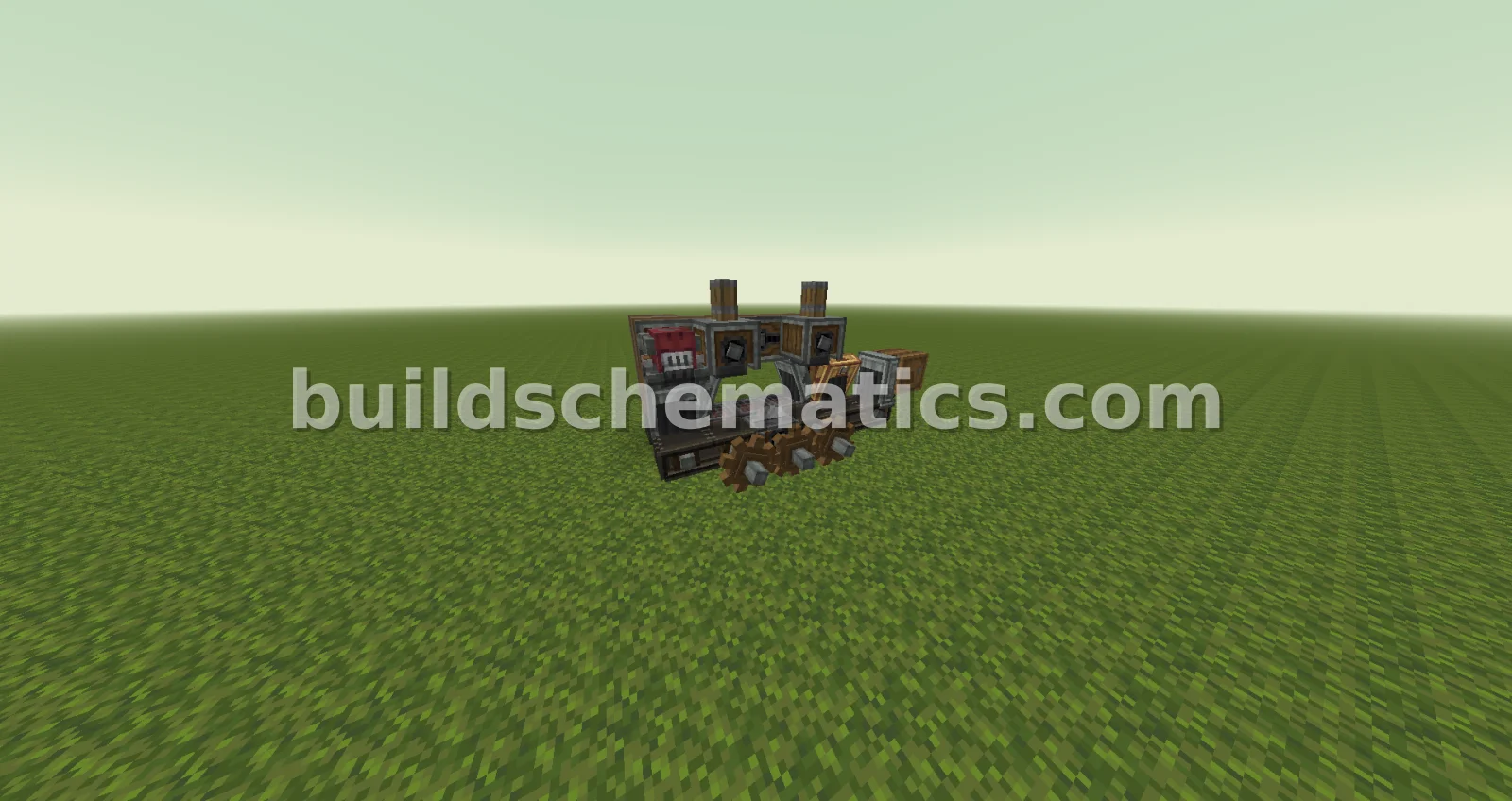 Factory Engine Assembly Line