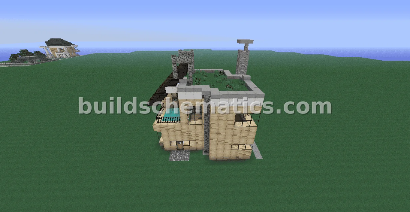 Modern House With Shop