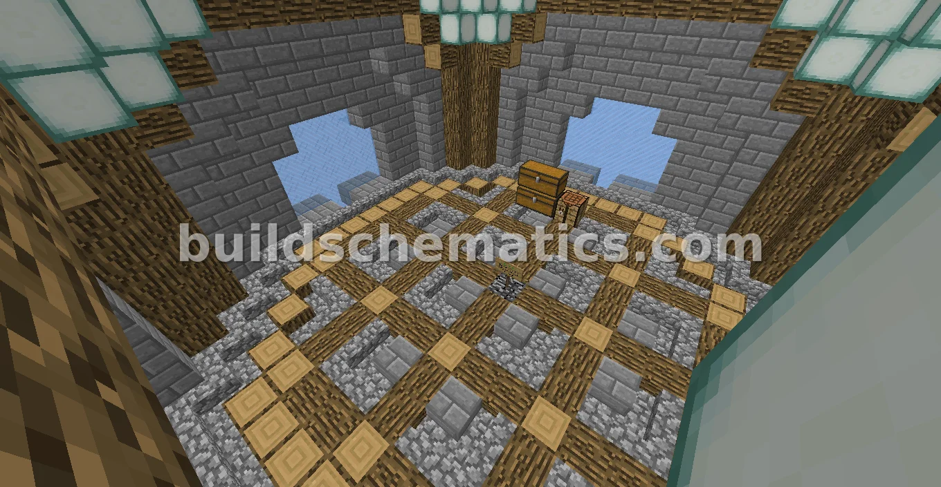 Skyblock Island Spawn Area
