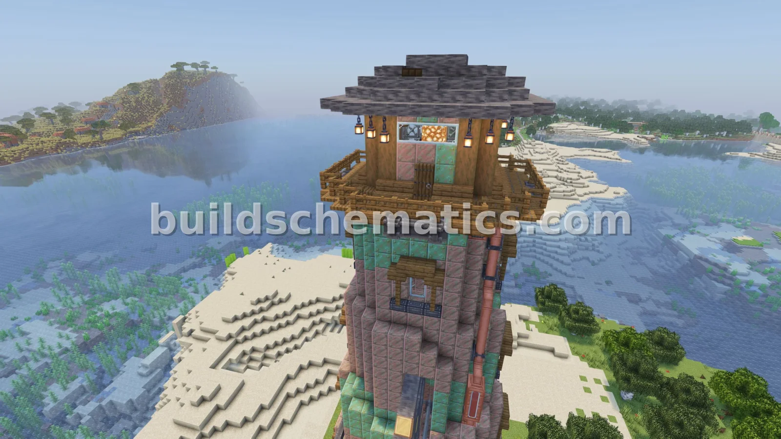 Steampunk Lighthouse Structure — view 2