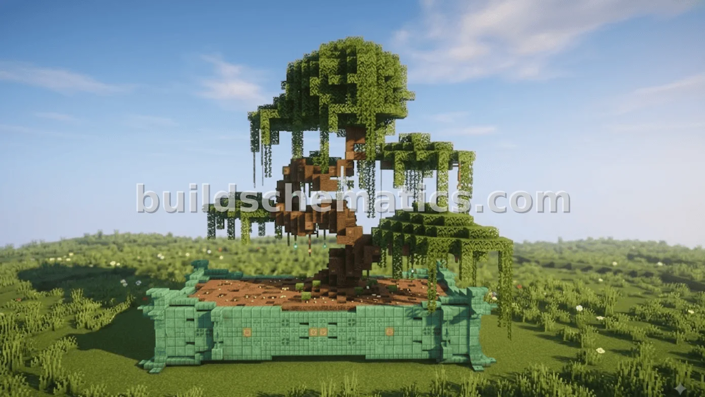 Jade Vase Bonsai Tree Decoration