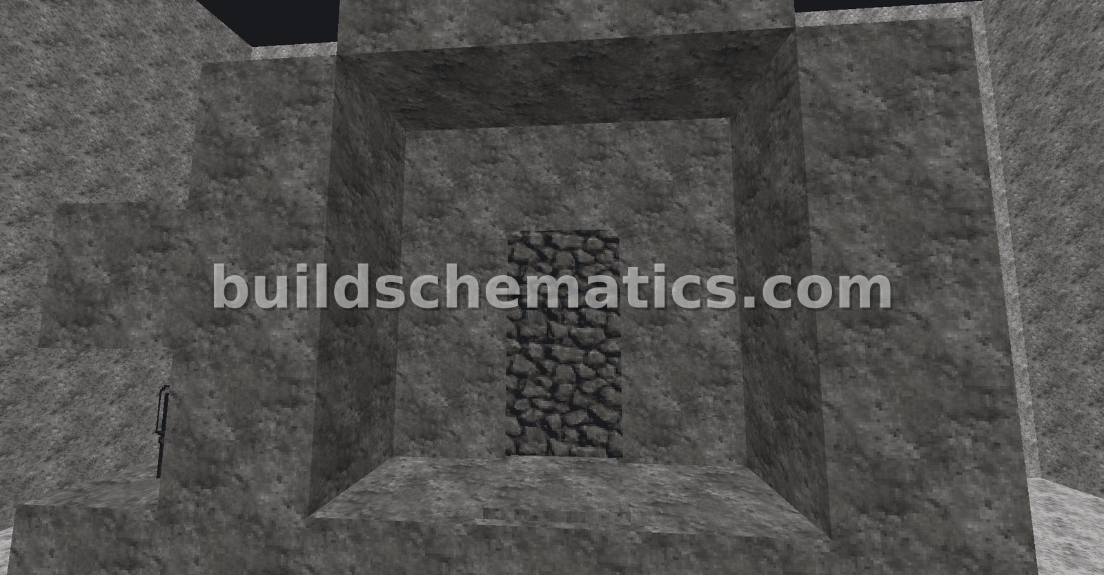 Compact 1×2 Hidden Passage