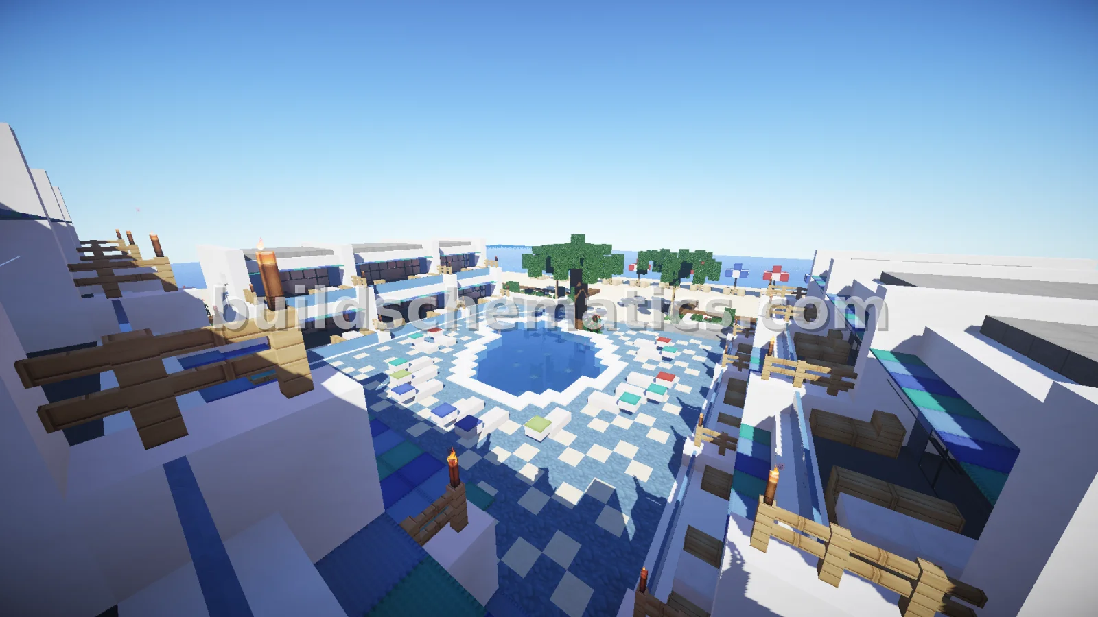 Modern Beach Hotel with Pool — view 2