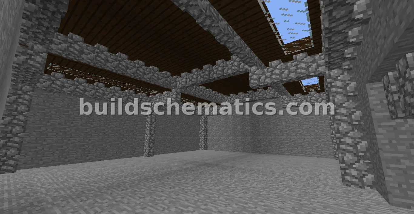 Medieval Warehouse Storage Building — view 2