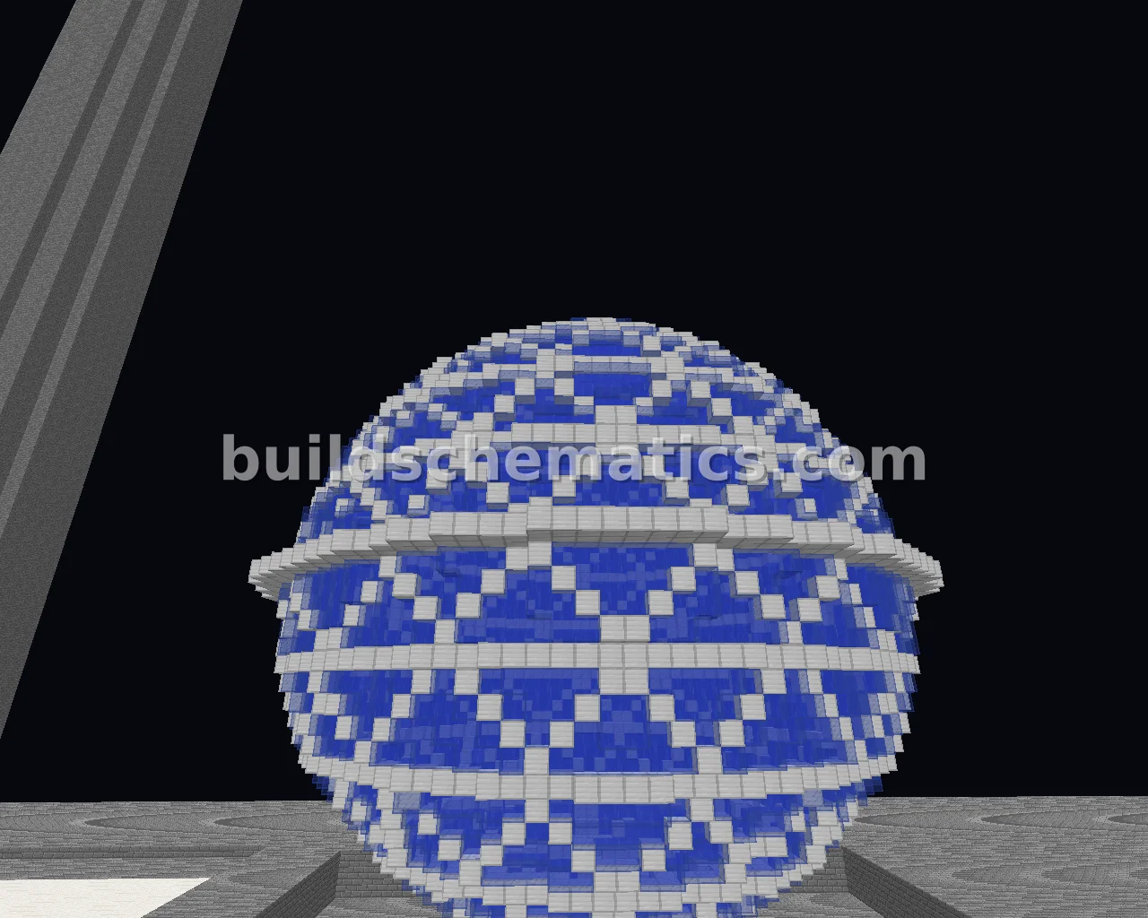 Transparent Geodesic Sphere