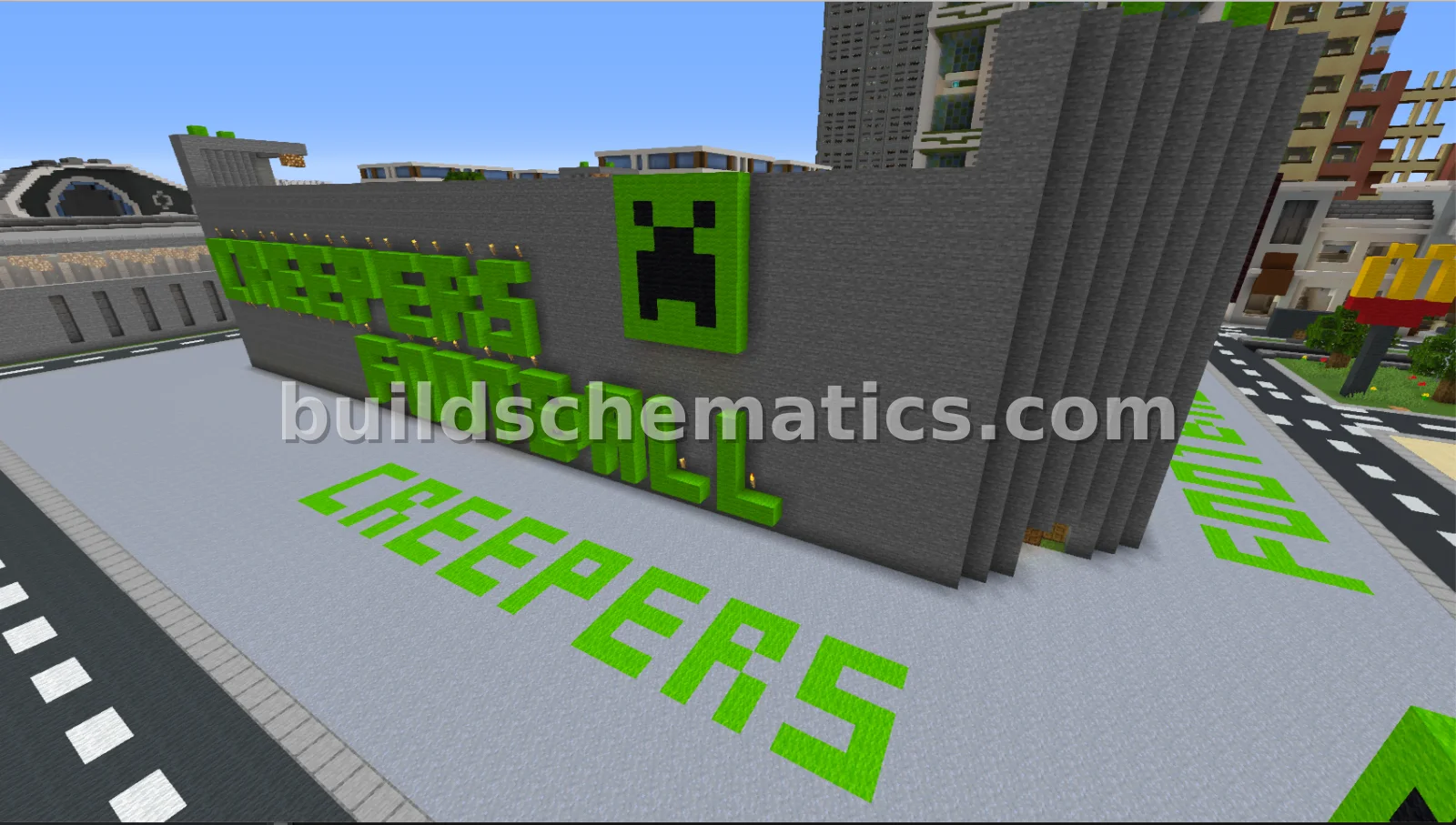 Compact Football Stadium — view 3