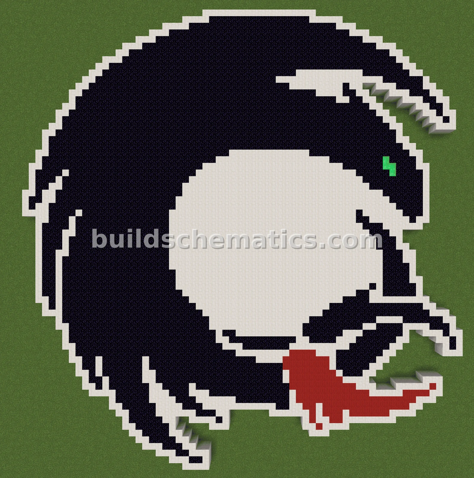 Toothless Dragon Pixel Art