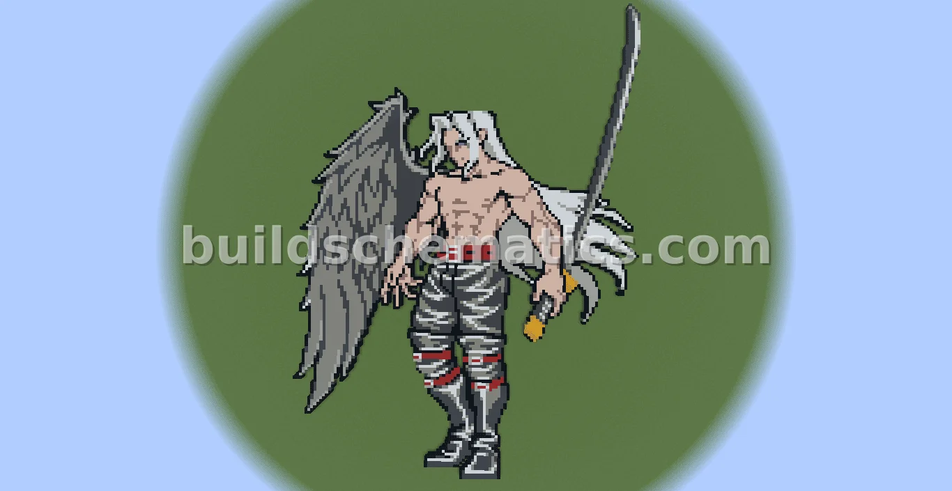 Sephiroth Pixel Art