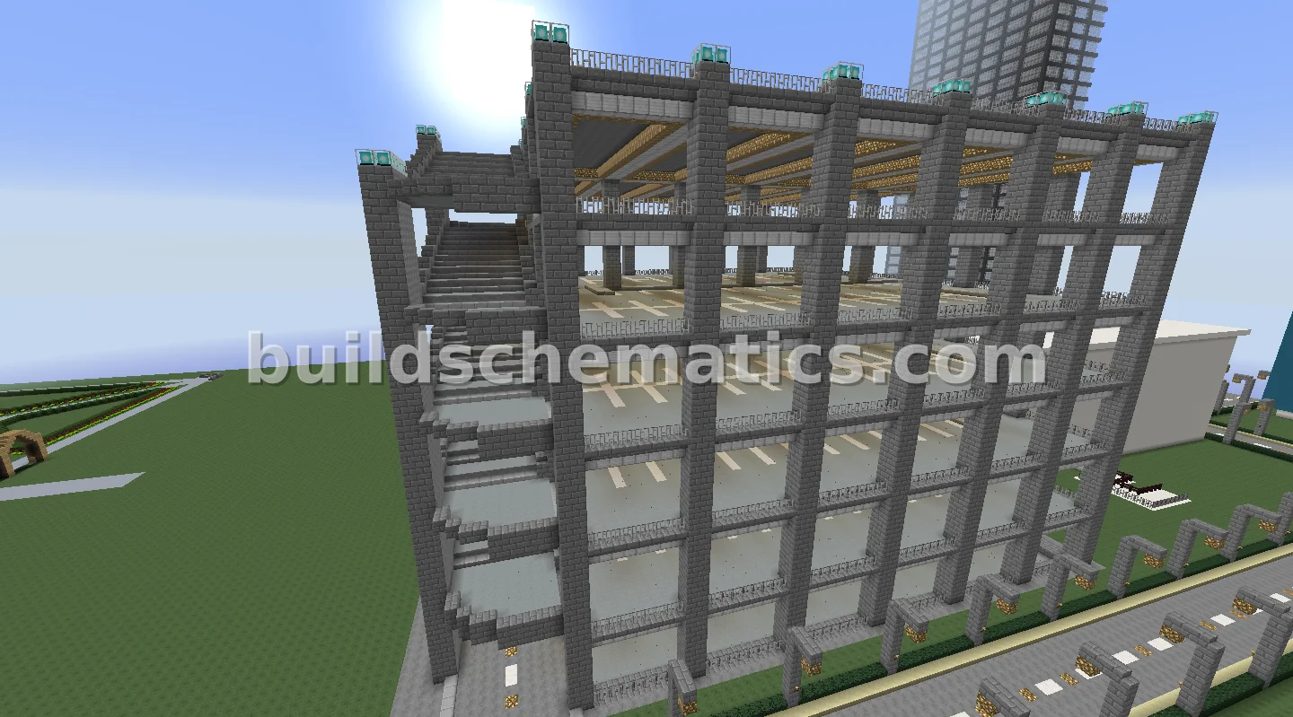 Modern Multi-Level Car Park