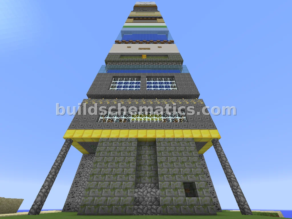 Compact Multi-Story House with Unique Features