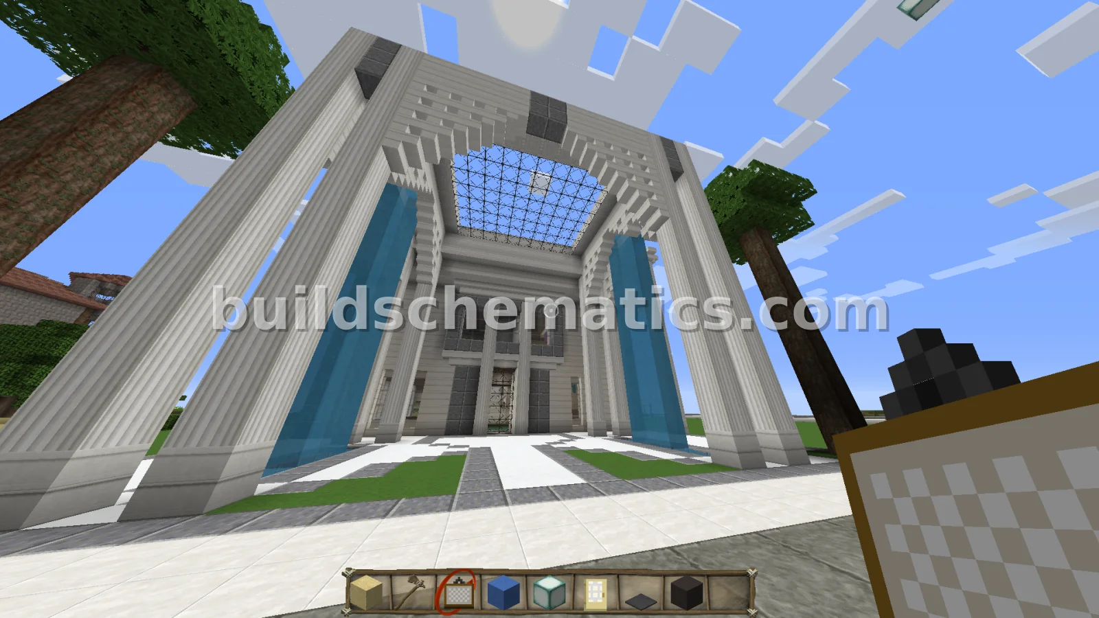 Cute Two-Story House With Decorations