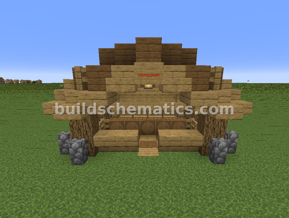 Market Stall Building — view 2
