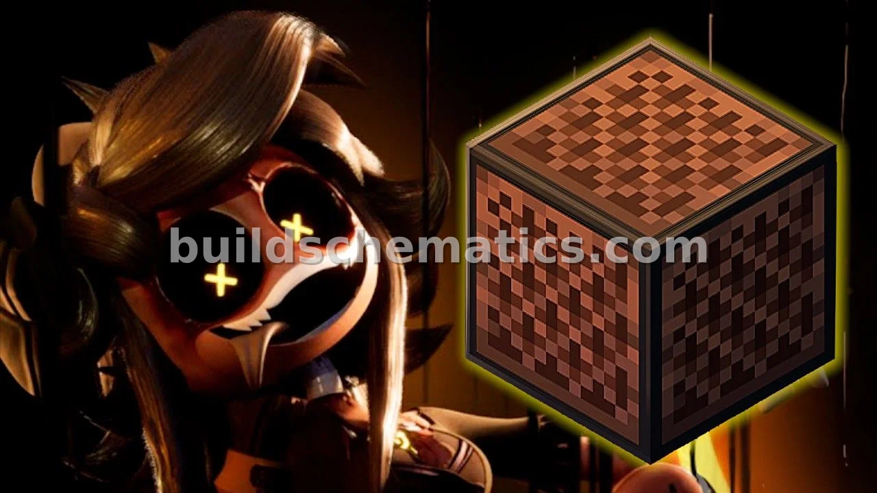 BITE ME Note Block Sculpture