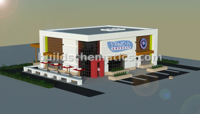 Panda Express Restaurant With Drive-Thru