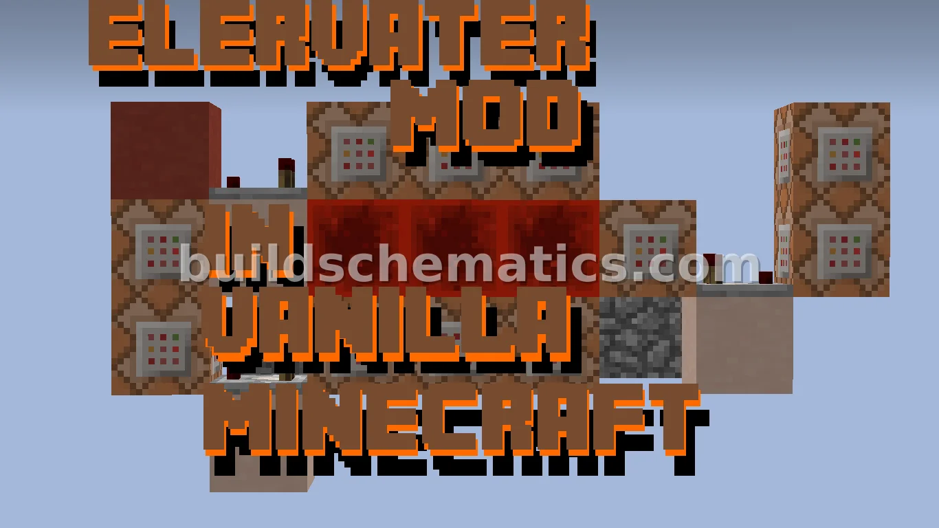 Vanilla Elevator Redstone