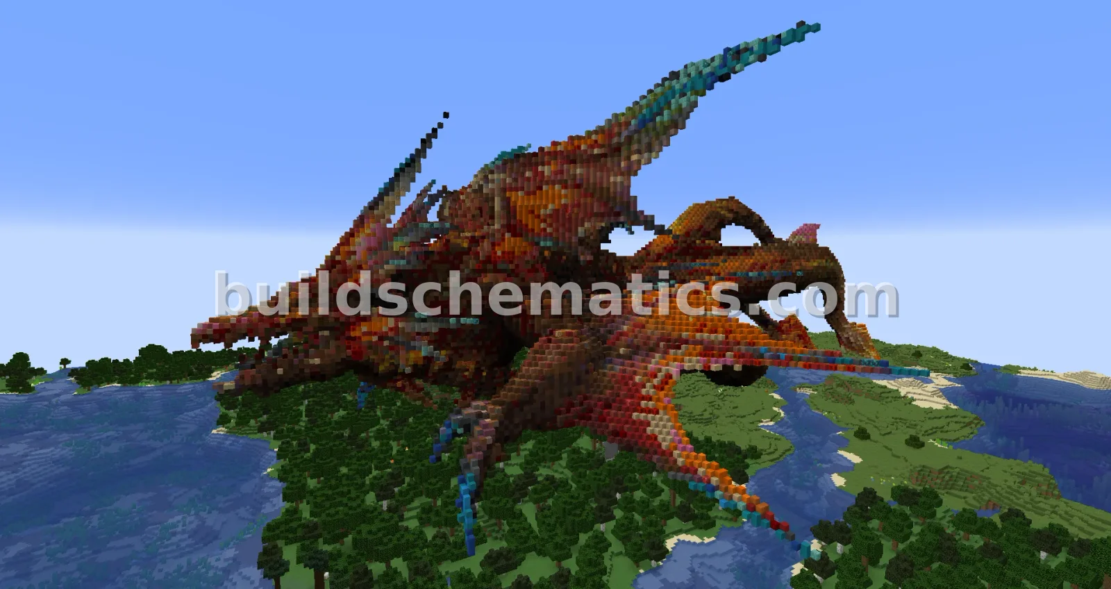Monster Dragon Statue