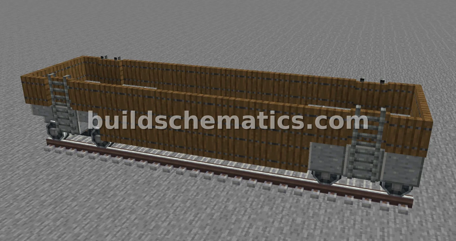 Flatbed Gondola Freight Car