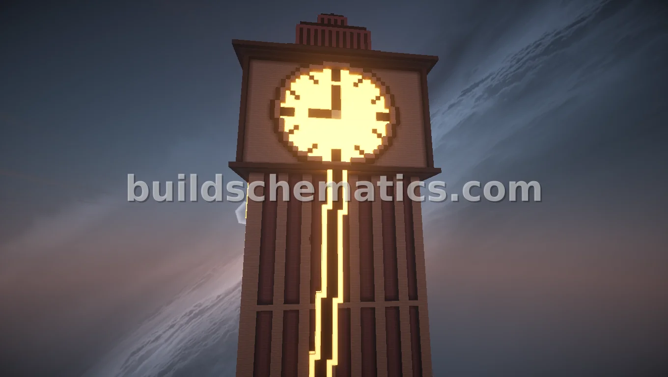 Sky Clock Tower Structure
