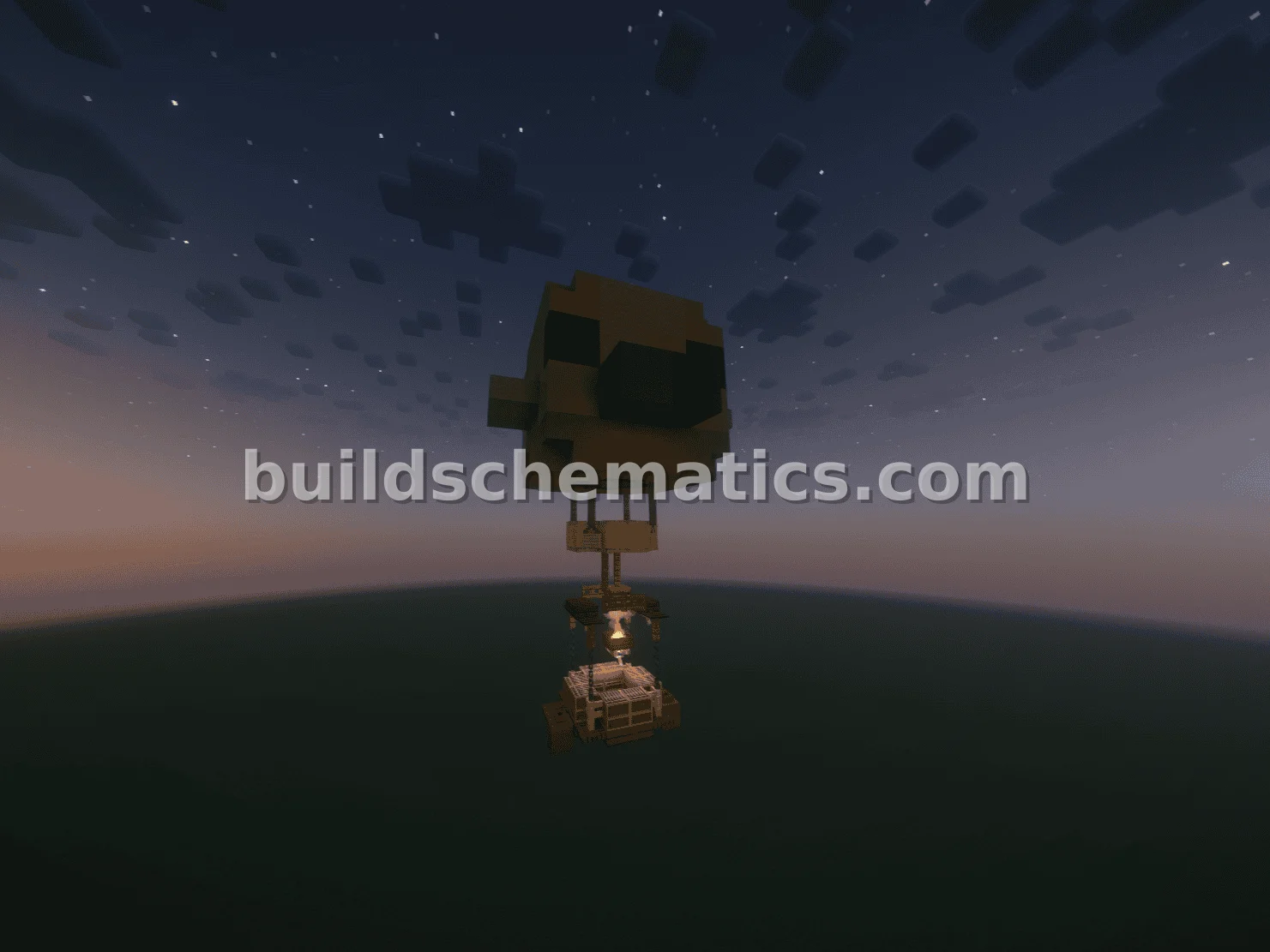 Adorable Chick Hot Air Balloon Decoration — view 5