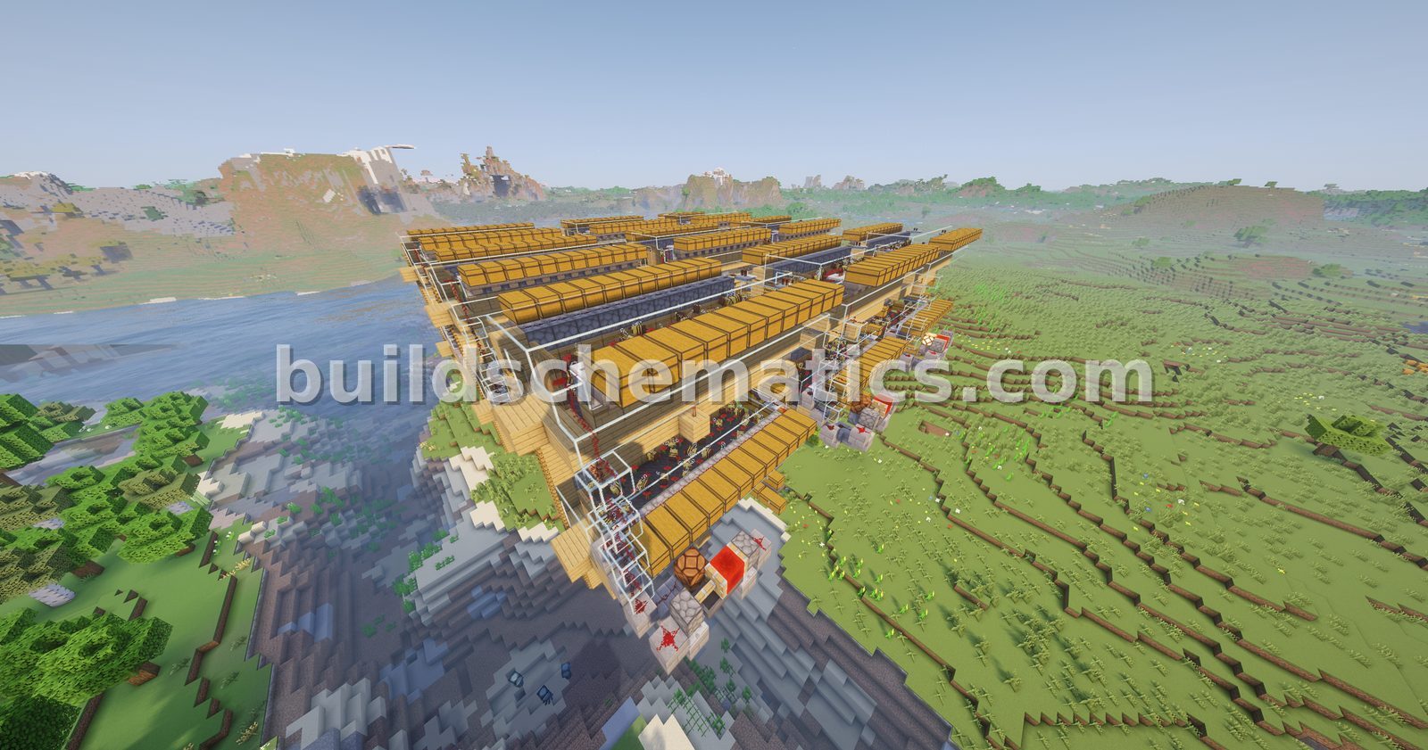3×3 Chunk Bee Farm 10k Honeycomb/Hr — view 4